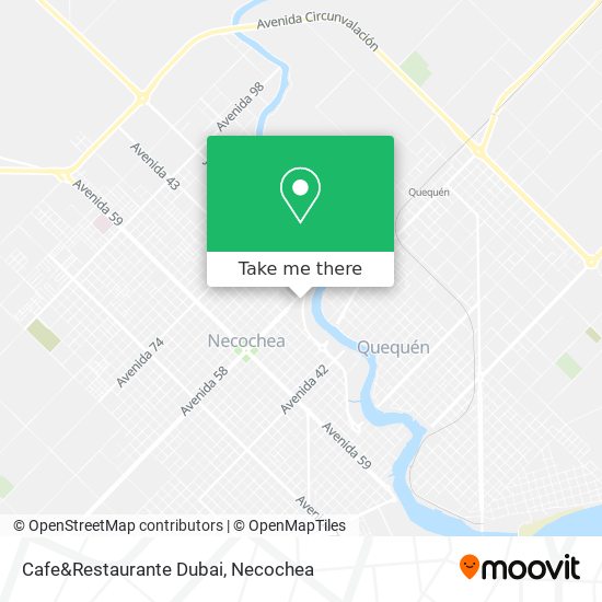 Cafe&Restaurante Dubai map