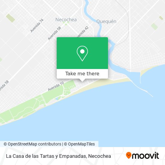 La Casa de las Tartas y Empanadas map