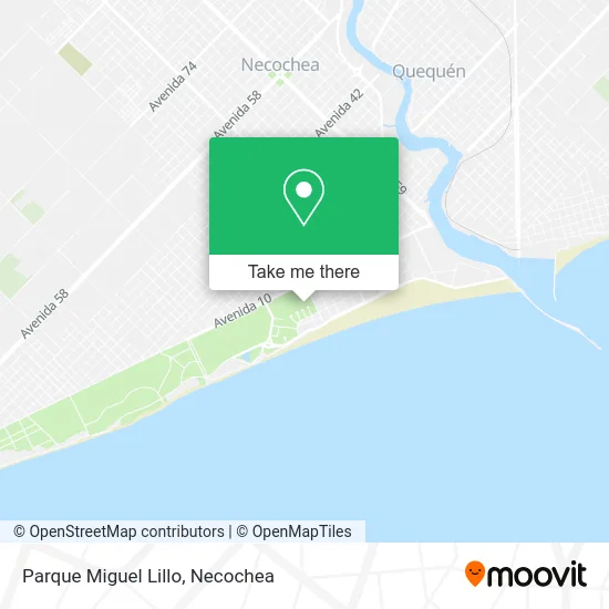Parque Miguel Lillo map