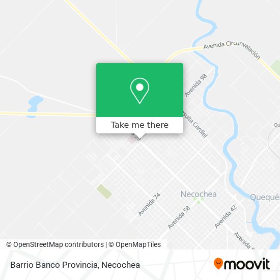 Mapa de Barrio Banco Provincia