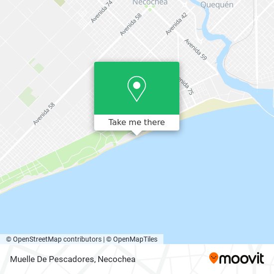 Mapa de Muelle De Pescadores