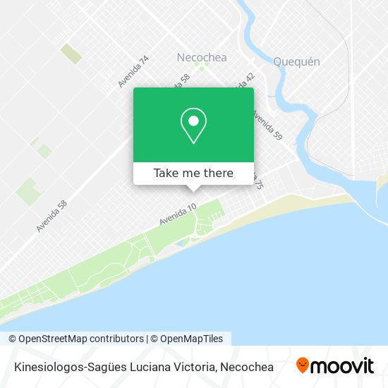 Mapa de Kinesiologos-Sagües Luciana Victoria