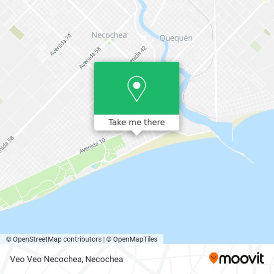 Veo Veo Necochea map