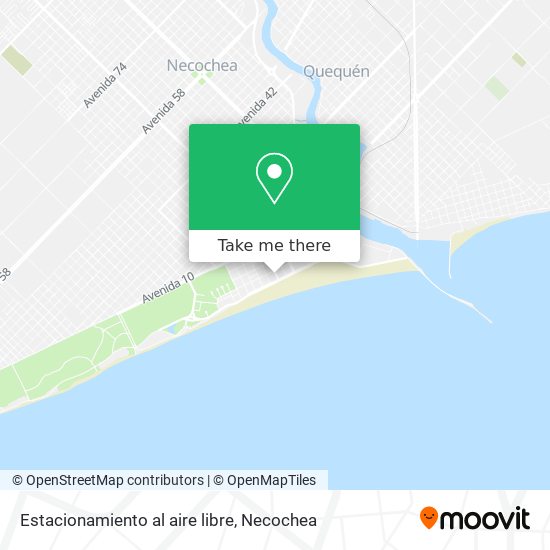 Mapa de Estacionamiento al aire libre