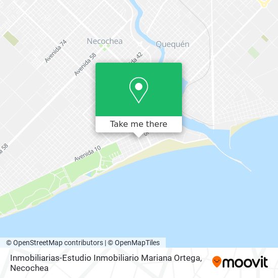 Mapa de Inmobiliarias-Estudio Inmobiliario Mariana Ortega