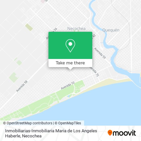 Mapa de Inmobiliarias-Inmobiliaria Maria de Los Angeles Haberle