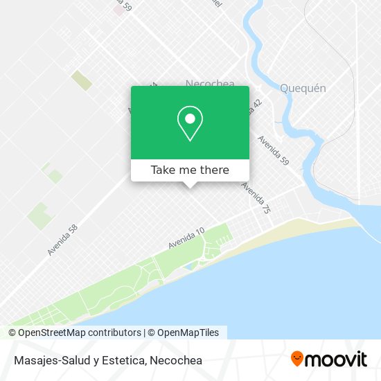 Masajes-Salud y Estetica map