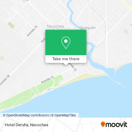 Mapa de Hotel Deruha