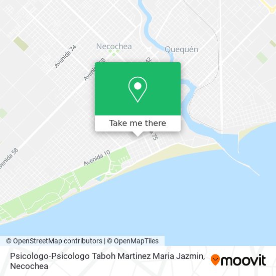 Psicologo-Psicologo Taboh Martinez Maria Jazmin map
