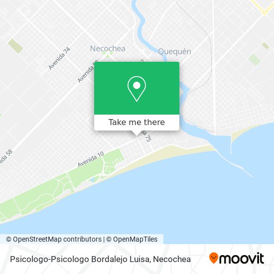 Psicologo-Psicologo Bordalejo Luisa map