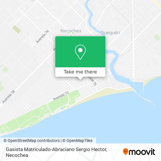 Mapa de Gasista Matriculado-Abraciano Sergio Hector