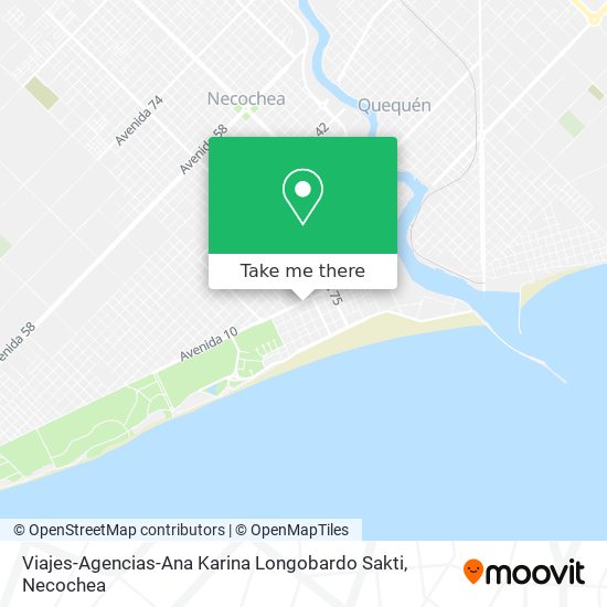 Viajes-Agencias-Ana Karina Longobardo Sakti map