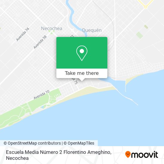 Mapa de Escuela Media Número 2 Florentino Ameghino