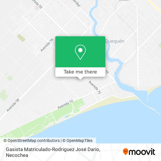 Gasista Matriculado-Rodriguez José Dario map