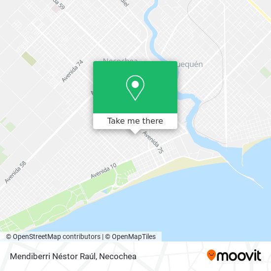 Mapa de Mendiberri Néstor Raúl