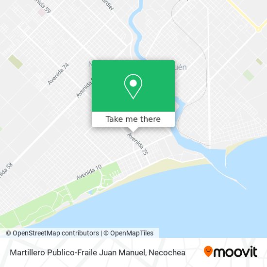 Mapa de Martillero Publico-Fraile Juan Manuel