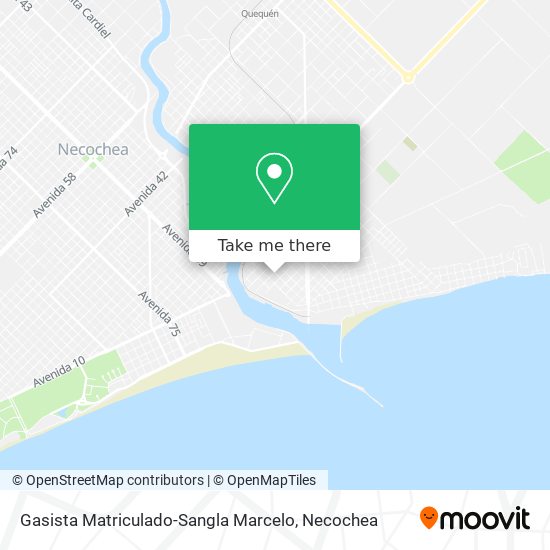 Mapa de Gasista Matriculado-Sangla Marcelo