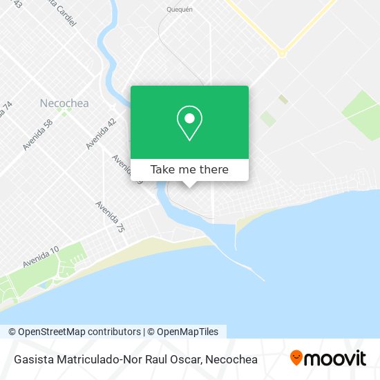 Gasista Matriculado-Nor Raul Oscar map