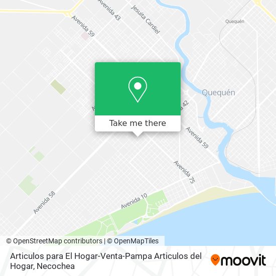 Mapa de Articulos para El Hogar-Venta-Pampa Articulos del Hogar