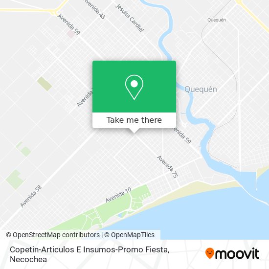 Mapa de Copetin-Articulos E Insumos-Promo Fiesta