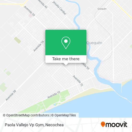 Mapa de Paola Vallejo Vp Gym