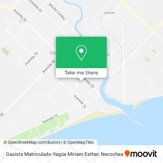 Gasista Matriculado-Yagüe Miriam Esther map