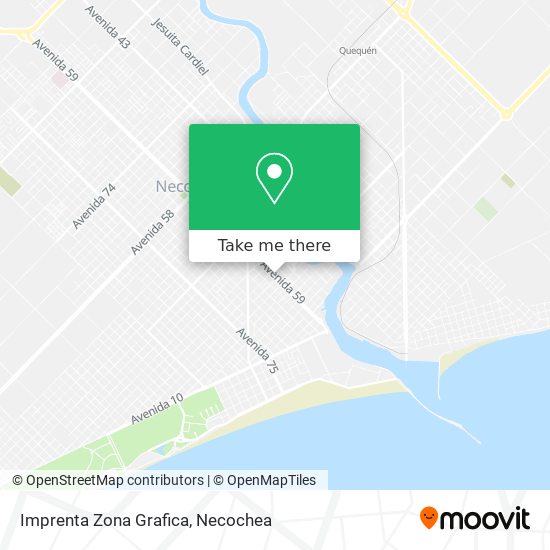 Mapa de Imprenta Zona Grafica