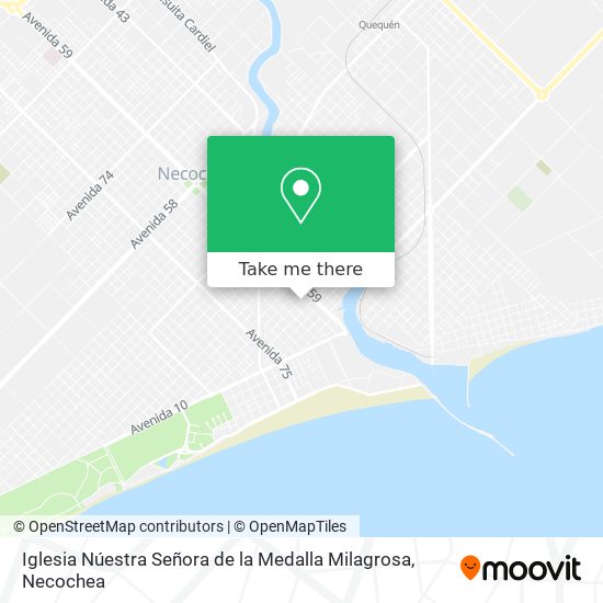 Mapa de Iglesia Núestra Señora de la Medalla Milagrosa