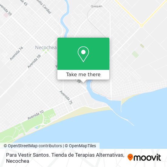 Para Vestir Santos. Tienda de Terapias Alternativas map
