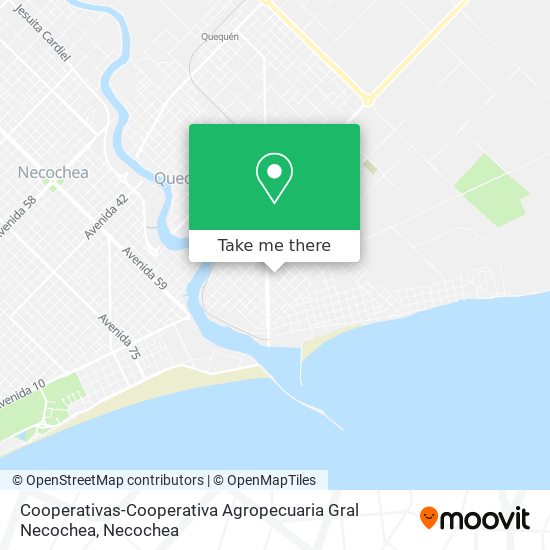 Cooperativas-Cooperativa Agropecuaria Gral Necochea map