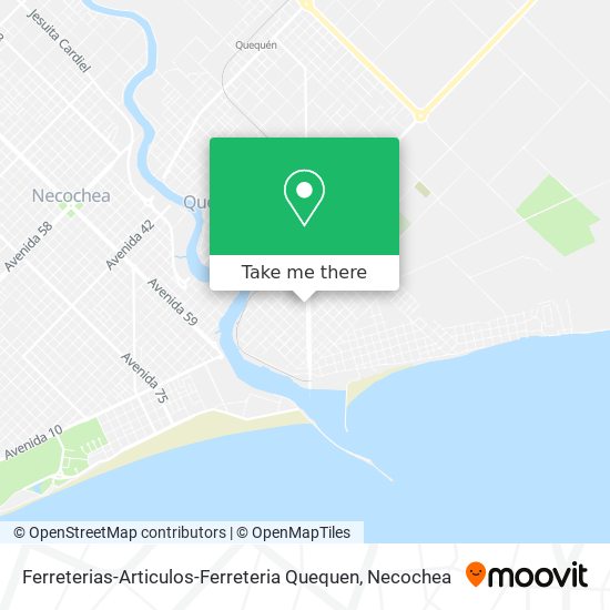 Ferreterias-Articulos-Ferreteria Quequen map