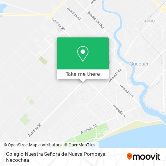 Mapa de Colegio Nuestra Señora de Nueva Pompeya