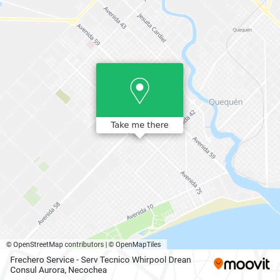 Frechero Service - Serv Tecnico Whirpool Drean Consul Aurora map