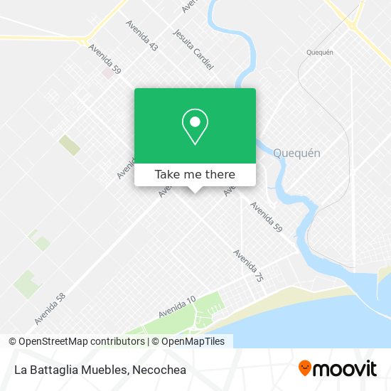 Mapa de La Battaglia Muebles