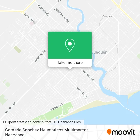 Gomeria Sanchez Neumaticos Multimarcas map