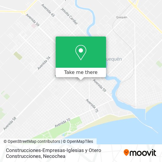 Construcciones-Empresas-Iglesias y Otero Construcciones map