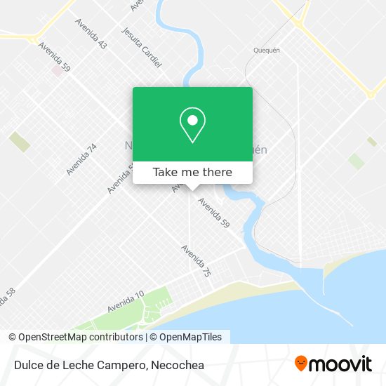 Mapa de Dulce de Leche Campero