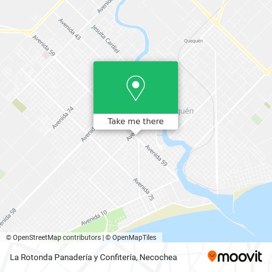 La Rotonda Panadería y Confitería map