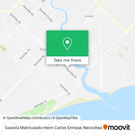 Gasista Matriculado-Heim Carlos Enrique map