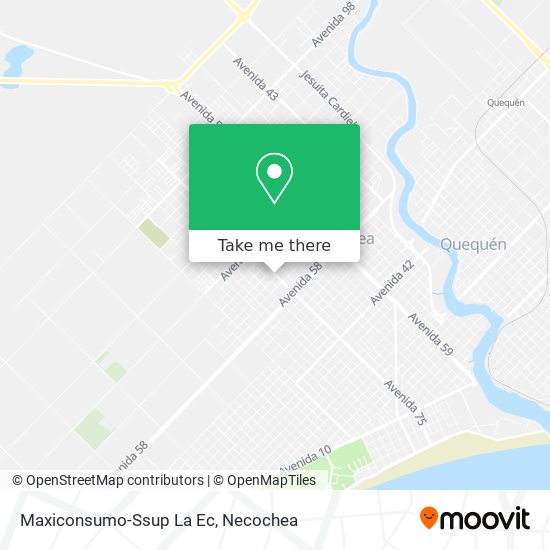 Mapa de Maxiconsumo-Ssup La Ec