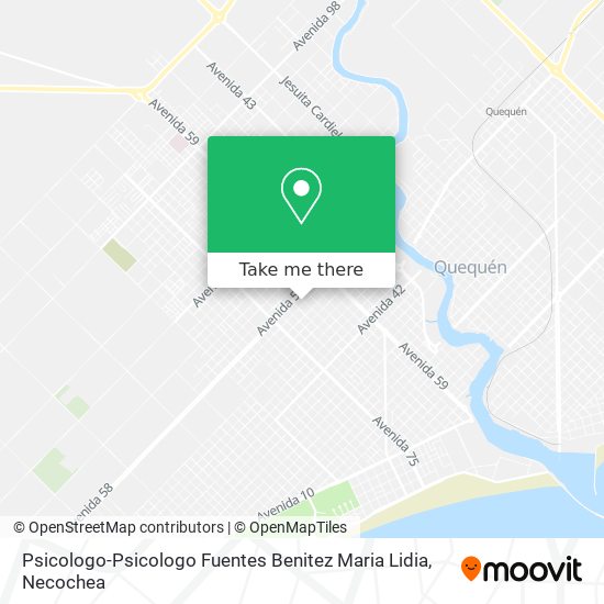 Psicologo-Psicologo Fuentes Benitez Maria Lidia map