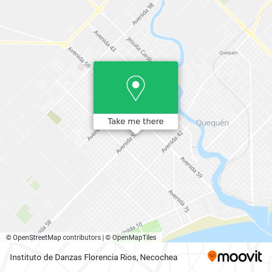 Instituto de Danzas Florencia Rios map