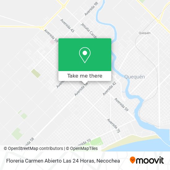 Floreria Carmen Abierto Las 24 Horas map