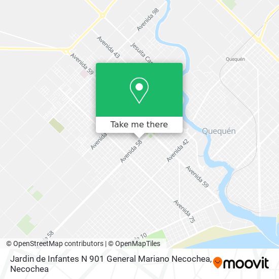 Jardin de Infantes N 901 General Mariano Necochea map