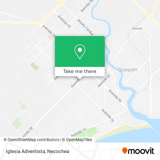 Mapa de Iglesia Adventista