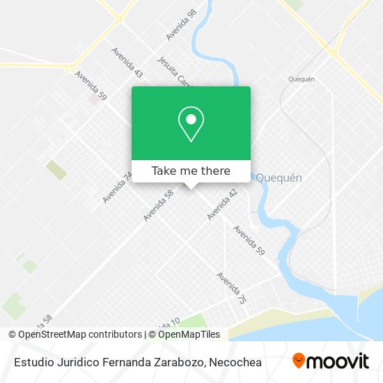 Estudio Juridico Fernanda Zarabozo map