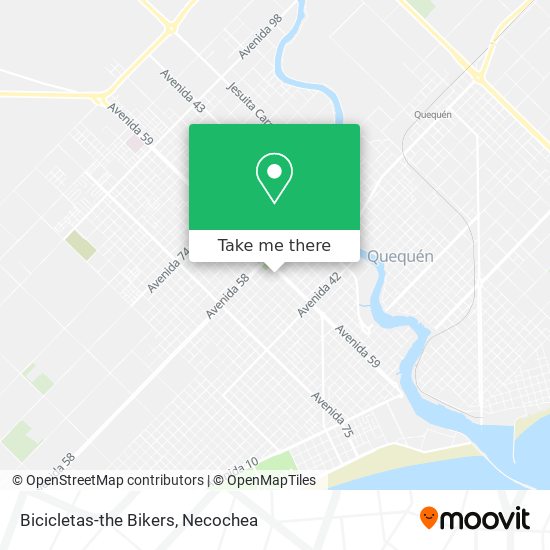 Bicicletas-the Bikers map