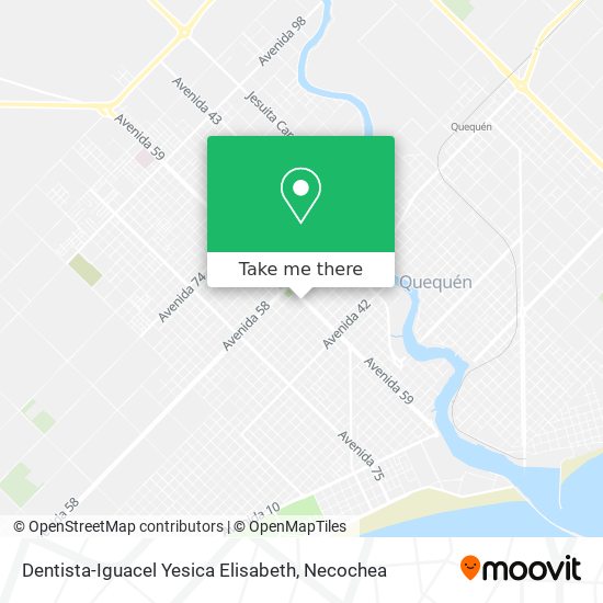 Mapa de Dentista-Iguacel Yesica Elisabeth