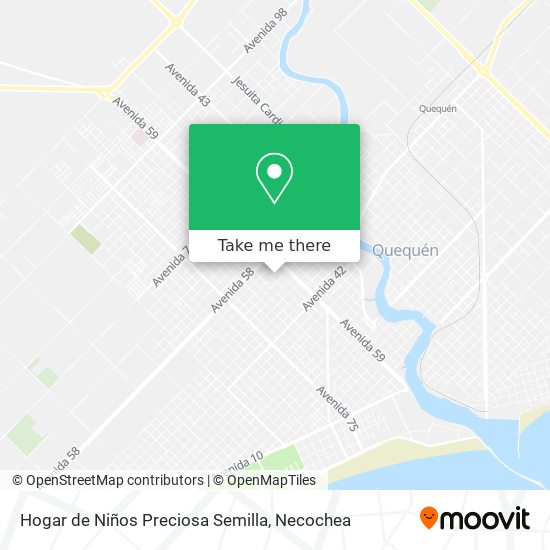Hogar de Niños Preciosa Semilla map