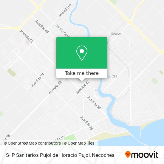 S- P Sanitarios Pujol de Horacio Pujol map